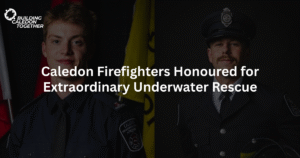 Caledon Firefighters Honoured for Extraordinary Underwater Rescue